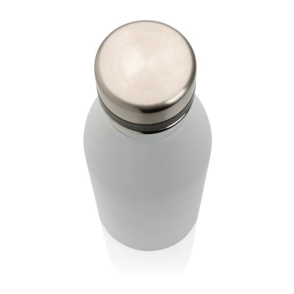 Obrázky: Bílá láhev na vodu z nerezavějící oceli 500 ml, Obrázek 4