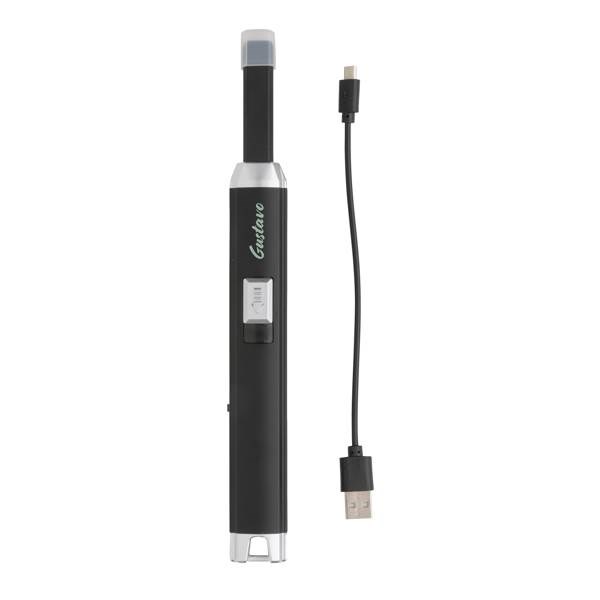 Obrázky: Černý elektrický USB zapalovač, Obrázek 4