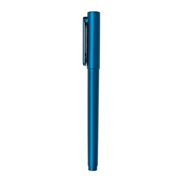 Obrázky: Modré plastové pero X6 s vrškem, Obrázek 3