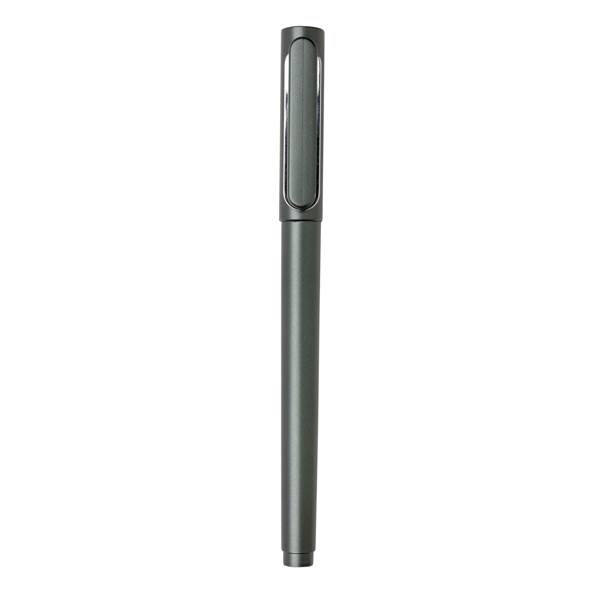 Obrázky: Antracitové plastové pero X6 s vrškem, Obrázek 2
