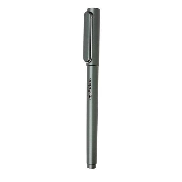 Obrázky: Antracitové plastové pero X6 s vrškem, Obrázek 5