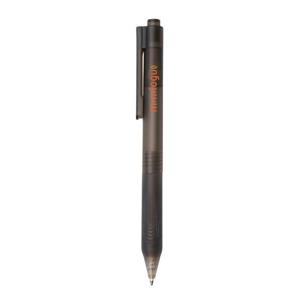 Obrázky: Matné černé pero X9 se silikonovým úchopem, Obrázek 4