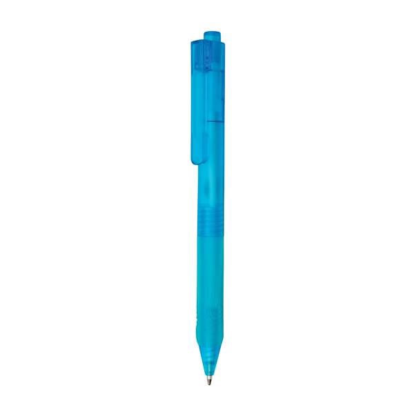 Obrázky: Matné modré pero X9 se silikonovým úchopem