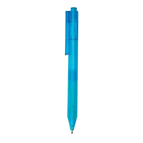 Obrázky: Matné modré pero X9 se silikonovým úchopem, Obrázek 3
