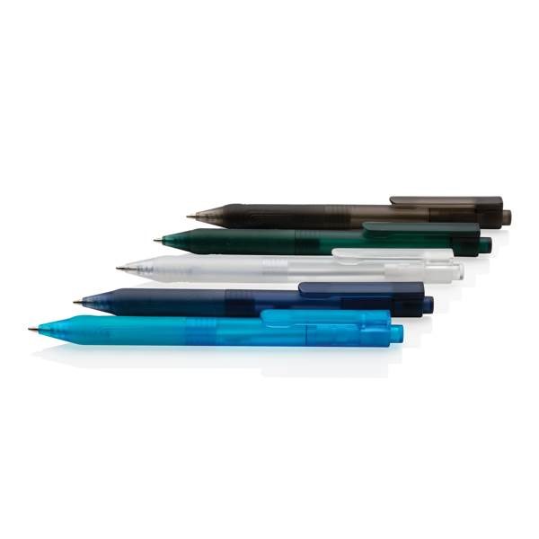 Obrázky: Matné modré pero X9 se silikonovým úchopem, Obrázek 5