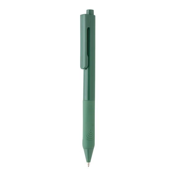 Obrázky: Zelené pero X9 se silikonovým úchopem