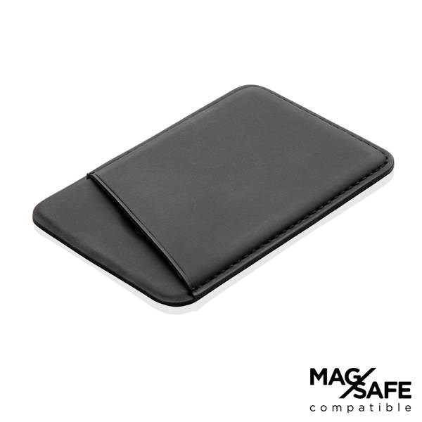 Obrázky: Černý magnetický držák na karty, na zadní stranu telefonu