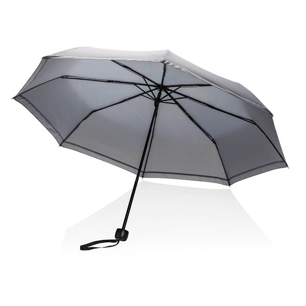 Obrázky: Šedý deštník Impact s reflexním proužkem, Obrázek 4