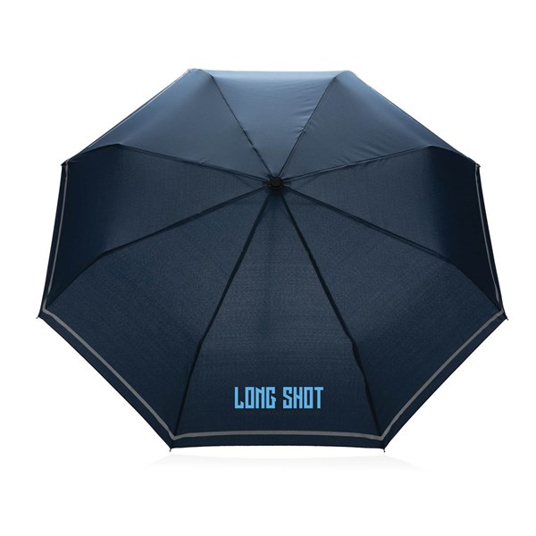 Obrázky: Námořně modrý deštník Impact s reflexním proužkem, Obrázek 5