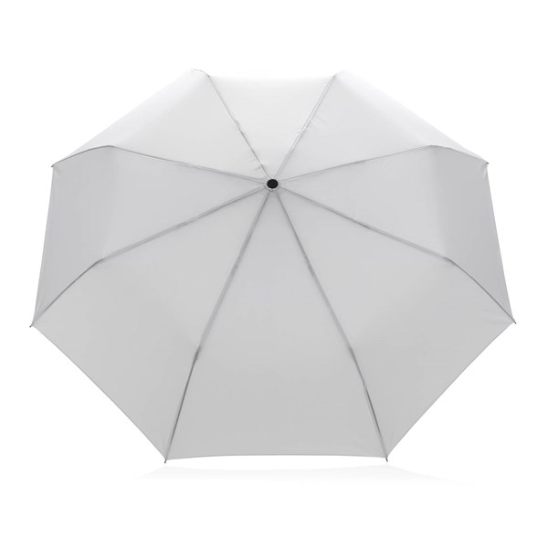 Obrázky: Bílý rPET deštník, manuální otevírání, Obrázek 2