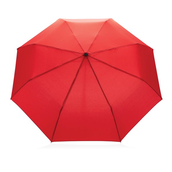 Obrázky: Červený rPET deštník, manuální otevírání, Obrázek 2