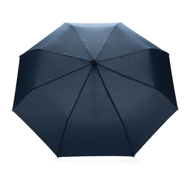 Obrázky: Nám. modrý rPET deštník, manuální otevírání, Obrázek 2