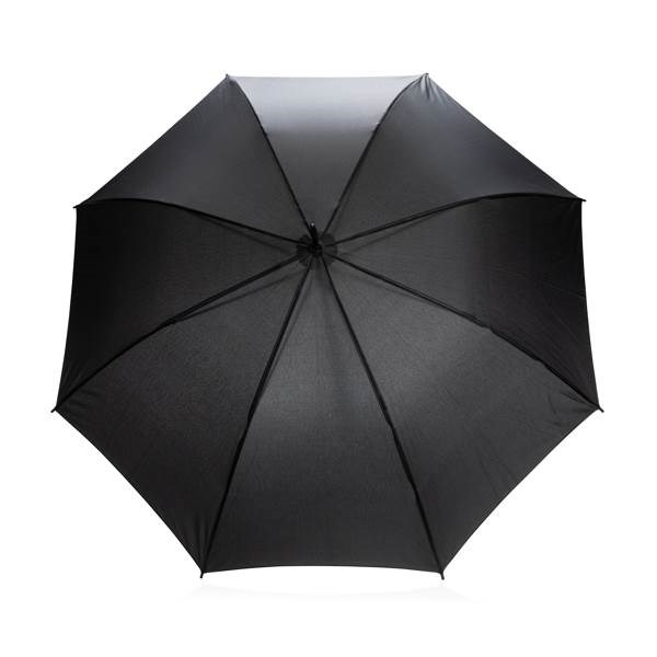 Obrázky: Černý rPET deštník Impact, manuální, Obrázek 2