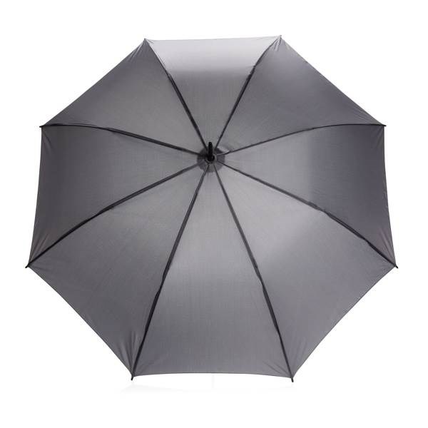 Obrázky: Antracitový rPET deštník Impact, manuální, Obrázek 2