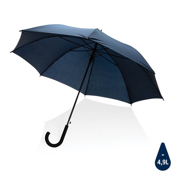 Obrázky: Nám. modrý rPET deštník Impact, manuální, Obrázek 1