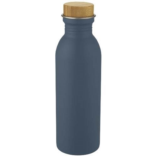 Obrázky: Sportovní lahev z nerezové oceli 650 ml, modrá, Obrázek 1