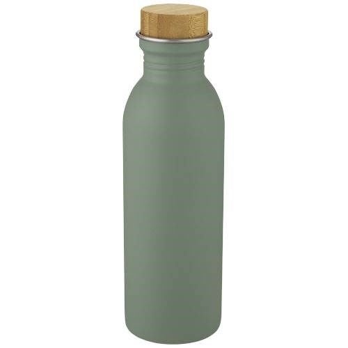Obrázky: Sportovní lahev z nerezové oceli 650 ml, zelená, Obrázek 1
