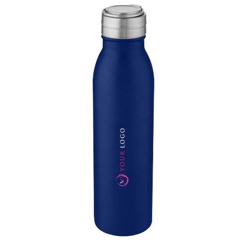 Obrázky: Sport. láhev z nerezu 700 ml s kov. poutkem modrá, Obrázek 7