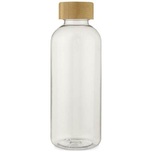 Obrázky: Transparentní láhev z recykl. PET a bambusu 650 ml, Obrázek 3