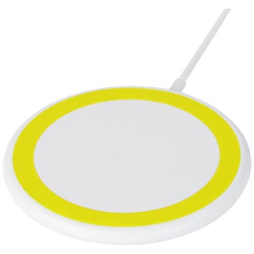 Obrázky: Bezdrátová nabíječka z ABS plastu 10 W, neon.žlutá, Obrázek 2