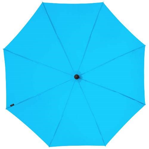 Obrázky: Tyrkysový automatický deštník s pryžovou rukojetí, Obrázek 5