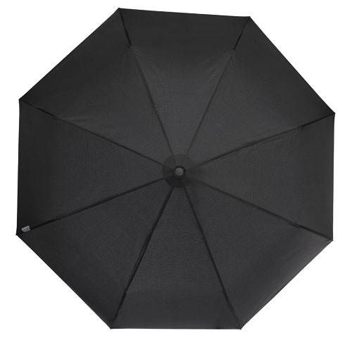Obrázky: Černý skládací deštník s aut.otevíráním a zavíráním, Obrázek 4