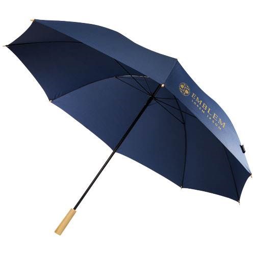 Obrázky: Golfový deštník pro 2 osoby z RPET, námořně modrý, Obrázek 7