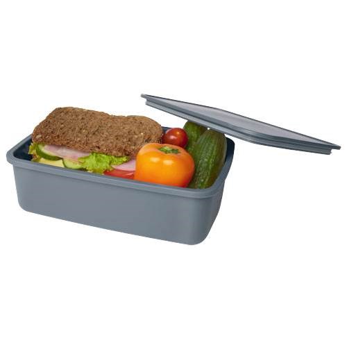 Obrázky: Obědová krabička z recyklovaného plastu tmavě šedá, Obrázek 2