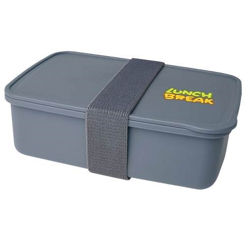 Obrázky: Obědová krabička z recyklovaného plastu tmavě šedá, Obrázek 6