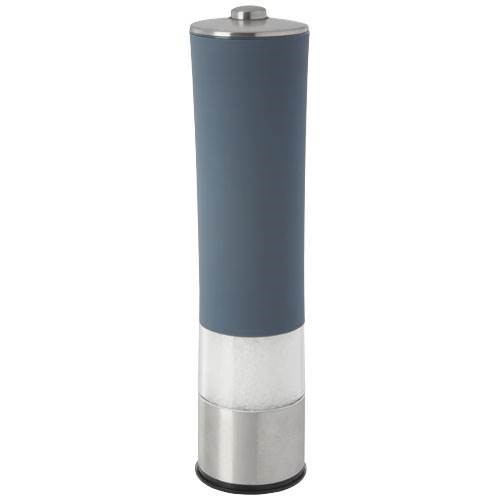 Obrázky: Plastový elektrický mlýnek na sůl nebo pepř, šedý, Obrázek 1