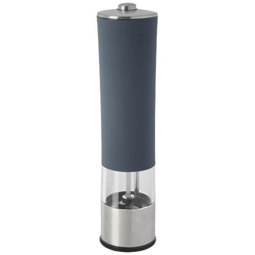 Obrázky: Plastový elektrický mlýnek na sůl nebo pepř, šedý, Obrázek 4