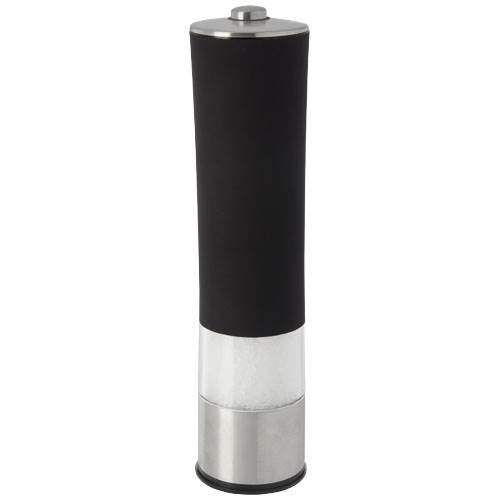 Obrázky: Plastový elektrický mlýnek na sůl nebo pepř, černý, Obrázek 1