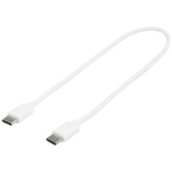 Obrázky: Bílý nabíjecí kabel PD USB-C – USB-C TPE 3A