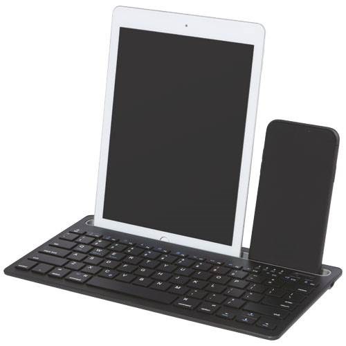 Obrázky: Černá klávesnice pro více zařízení se stojanem, Obrázek 1