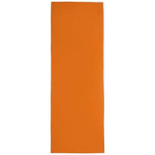 Obrázky: Sport. recykl. PET chladicí ručník v obalu oranžový, Obrázek 5