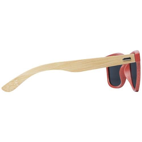 Obrázky: Bambusové sluneční brýle s červenou obrubou, Obrázek 6