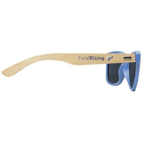 Obrázky: Bambusové sluneční brýle s modrou obrubou, Obrázek 8