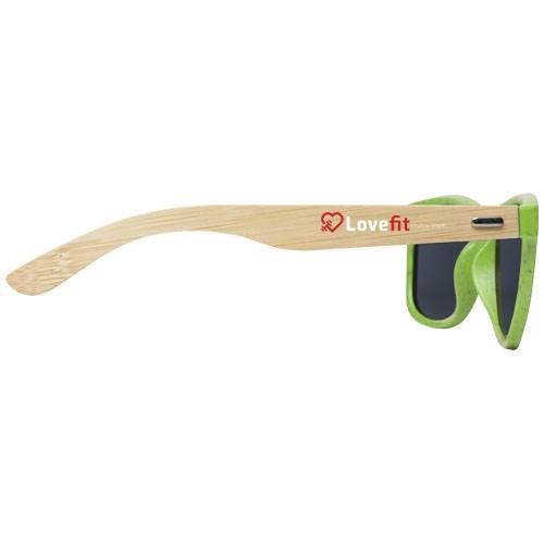 Obrázky: Bambusové sluneční brýle se zelenou obrubou, Obrázek 8