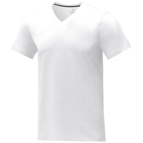 Obrázky: Pánské tričko Somoto ELEVATE do V bílé M