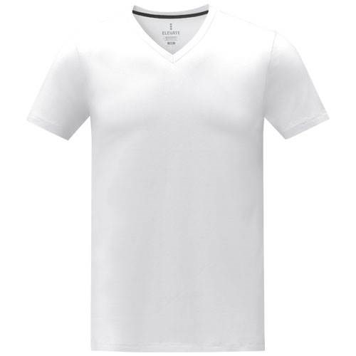 Obrázky: Pánské tričko Somoto ELEVATE do V bílé XS, Obrázek 4