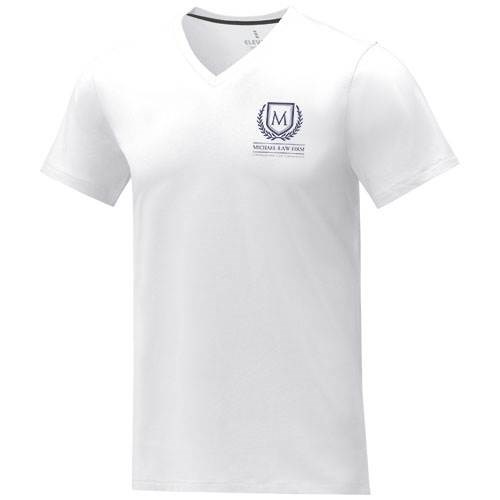 Obrázky: Pánské tričko Somoto ELEVATE do V bílé XS, Obrázek 5
