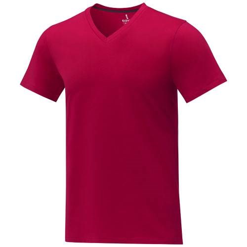 Obrázky: Pánské tričko Somoto ELEVATE do V červené XS, Obrázek 1