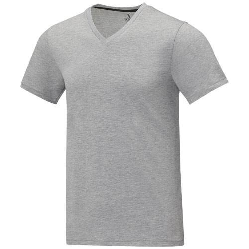 Obrázky: Pánské tričko Somoto ELEVATE do V šedý melír S, Obrázek 1