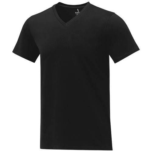Obrázky: Pánské tričko Somoto ELEVATE do V černé M, Obrázek 1