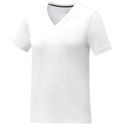Obrázky: Dámské tričko Somoto ELEVATE do V bílé M