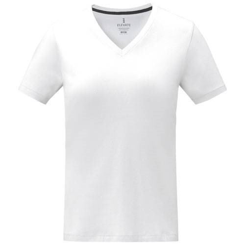 Obrázky: Dámské tričko Somoto ELEVATE do V bílé XS, Obrázek 4
