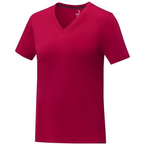 Obrázky: Dámské tričko Somoto ELEVATE do V červené S