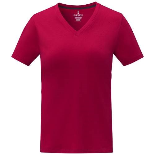 Obrázky: Dámské tričko Somoto ELEVATE do V červené XS, Obrázek 4