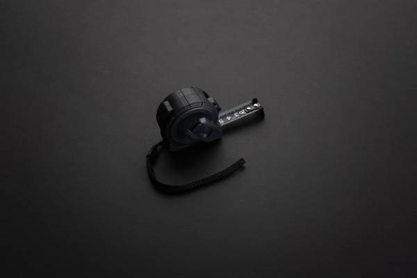 Obrázky: Svinovací dvourychlostní metr Gear X 5 m černý, Obrázek 5