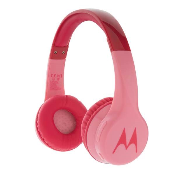 Obrázky: Dětská bezdrátová sluchátka Motorola JR300, růžová